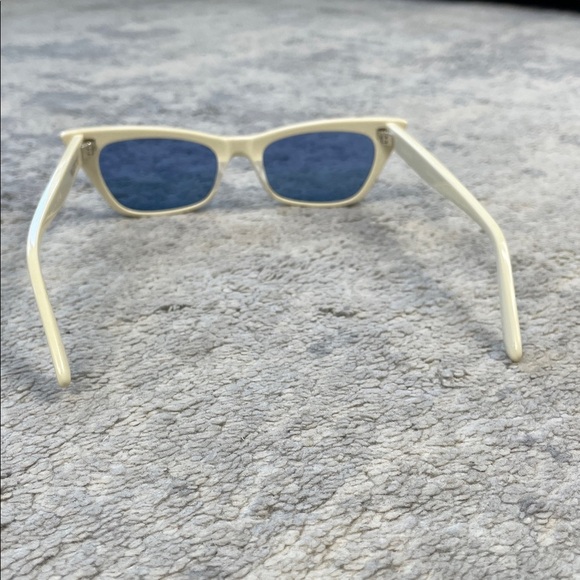 New Valentino Garavani 51mm Cat Eye Sunglasses VLS 175 Ivory main image 4